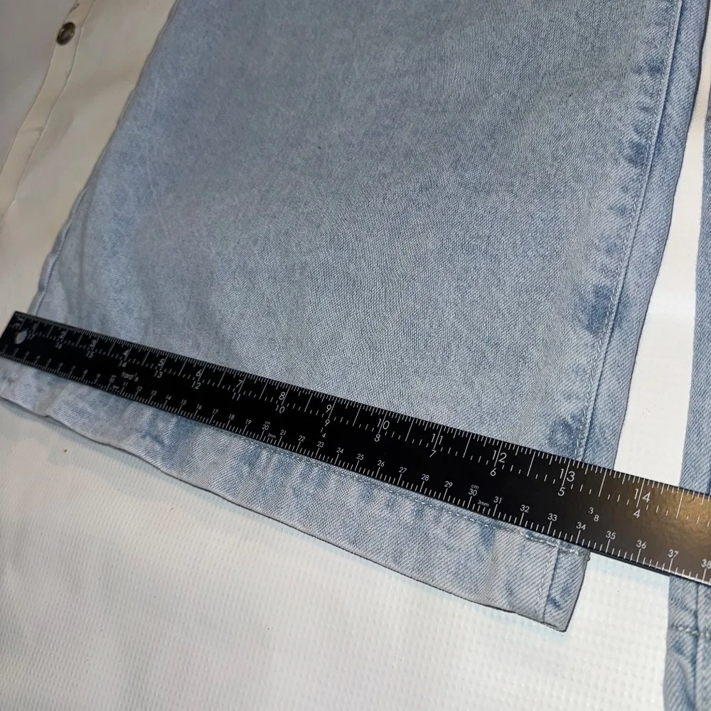 AG Stella Wide Leg Jeans  Trouser sz 32 Light Wash - Picture 10 of 10